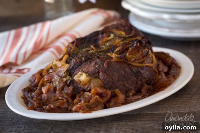 Enjoy this deliciously tender Amish Pot Roast, a perfect comforting meal for your family.