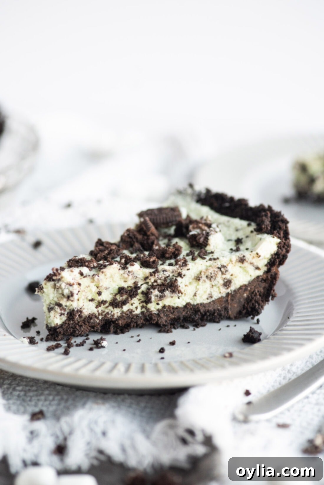 Emerald Mint Dream 11 slice of Grasshopper Pie
