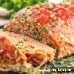 glazed meatloaf slices