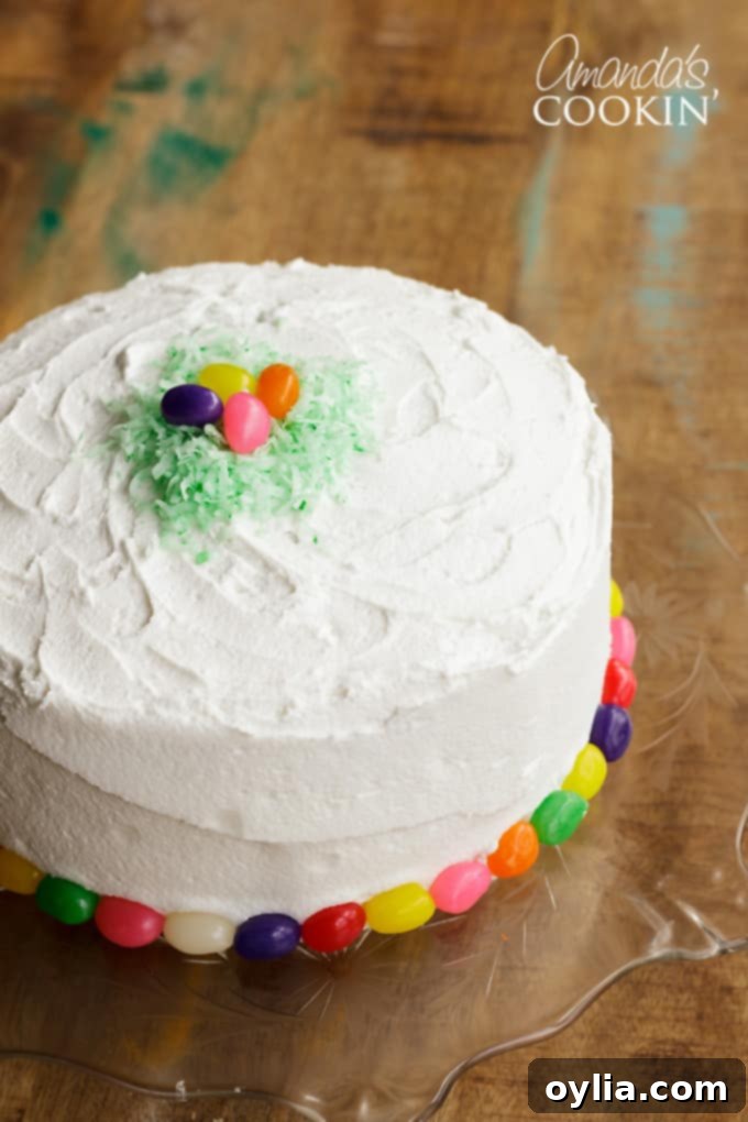 Delicious and soft pastel checkerboard cake for Easter!