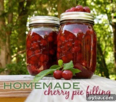How to make homemade cherry pie filling