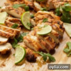 Chile Lime Chicken on the grill