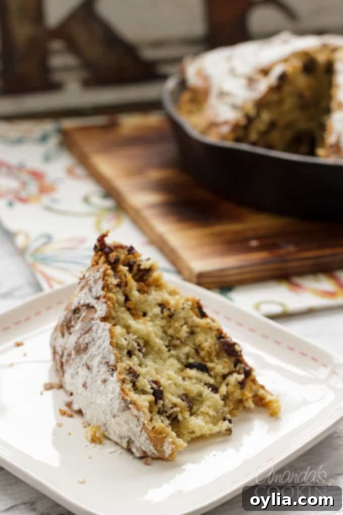 Slice of Irish Soda Bread on plate