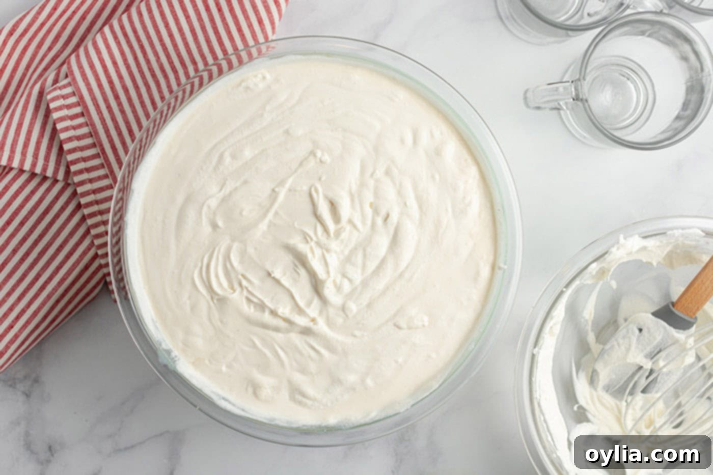 Bowl of Homemade Eggnog