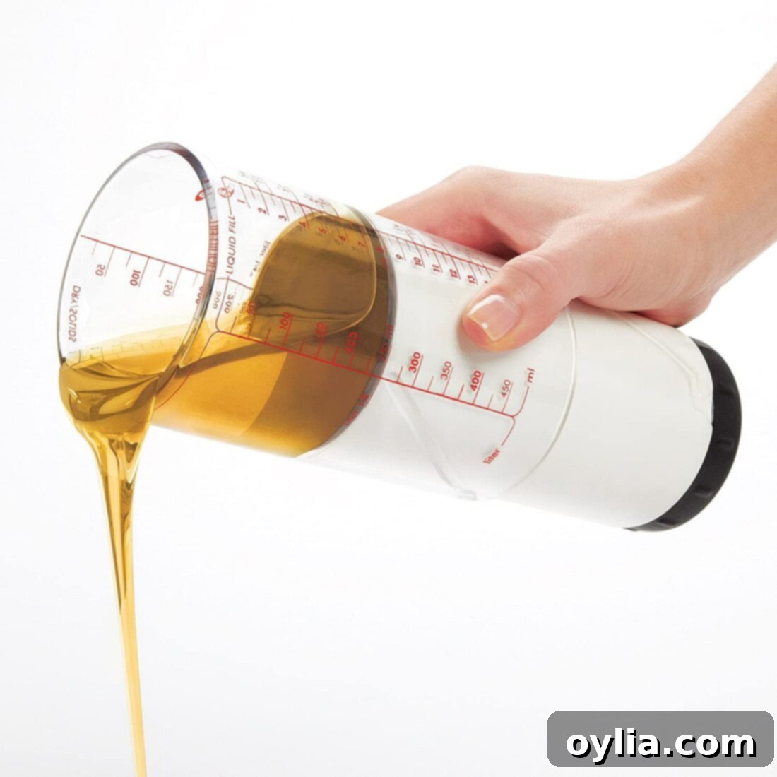 pouring honey