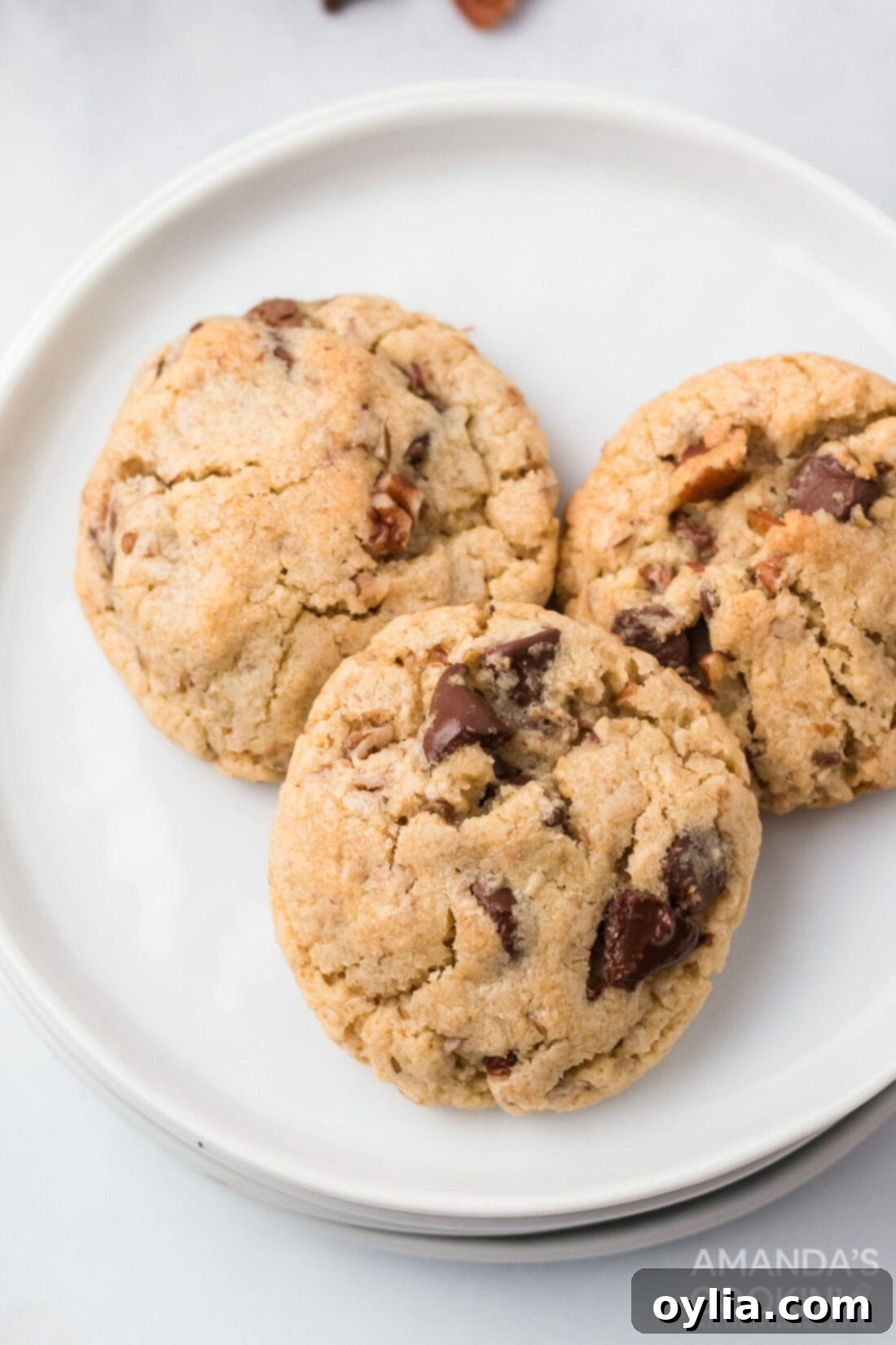 plate of cookies