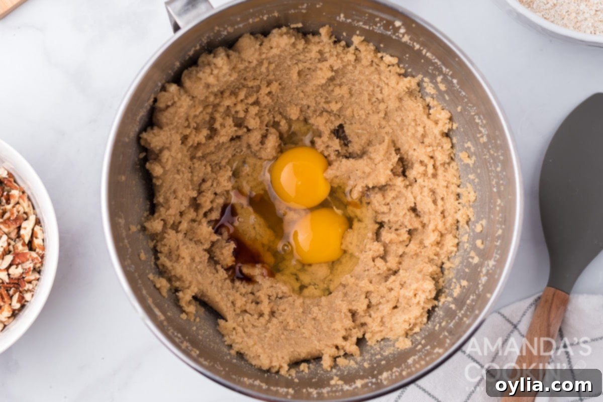eggs in cookie dough