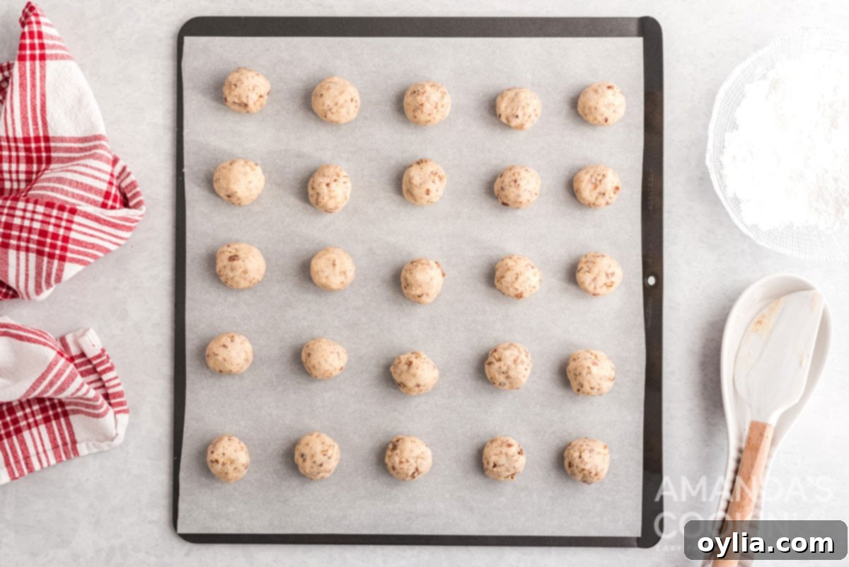 uncooked cookies