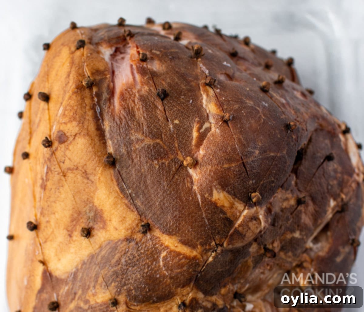 cloves in ham