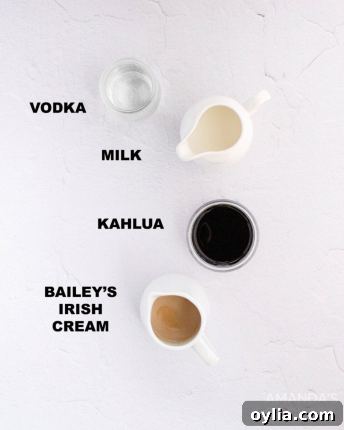 labeled ingredients