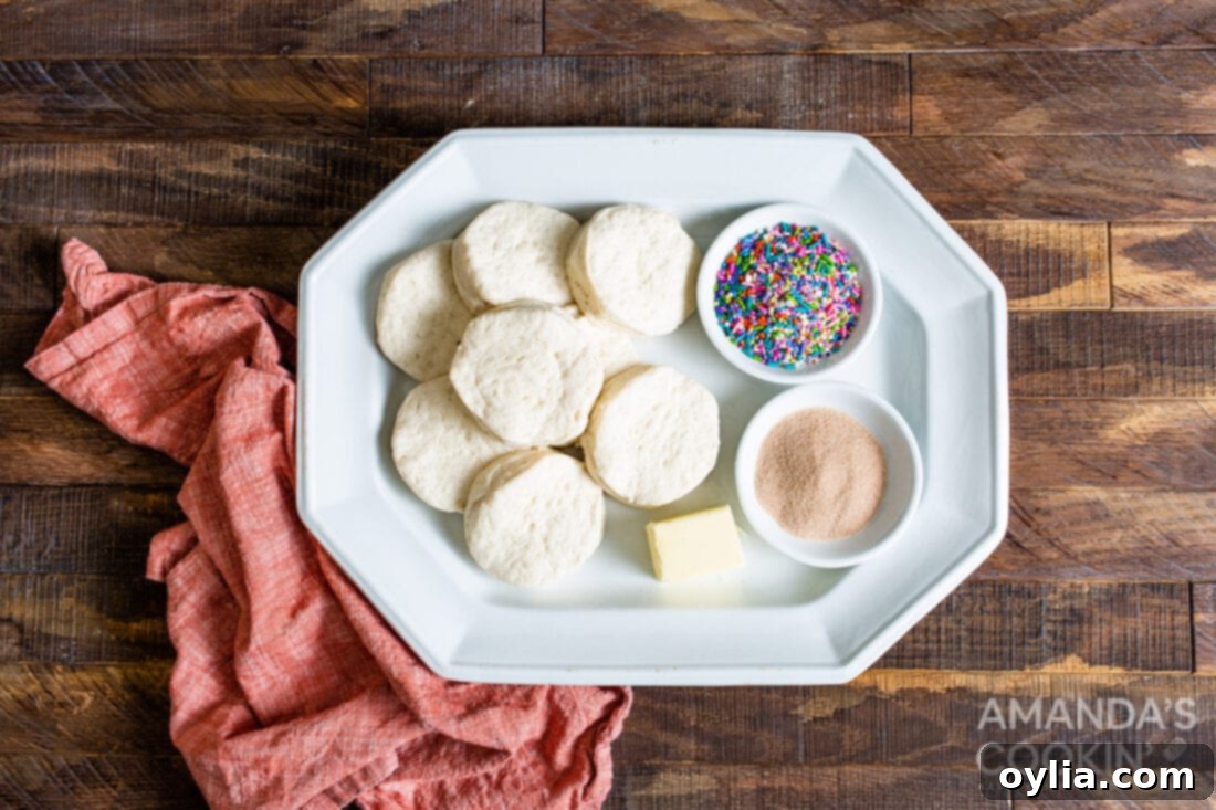 ingredients needed for air fryer donuts