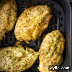 chicken breasts in the air fryer