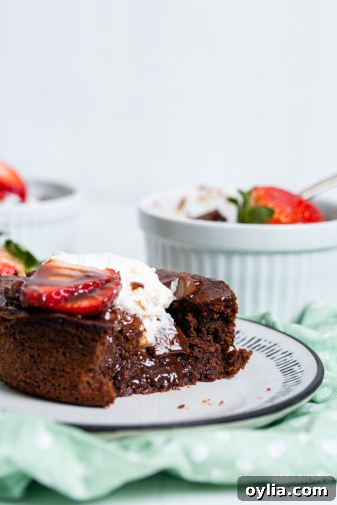 brownie with a bite out of it