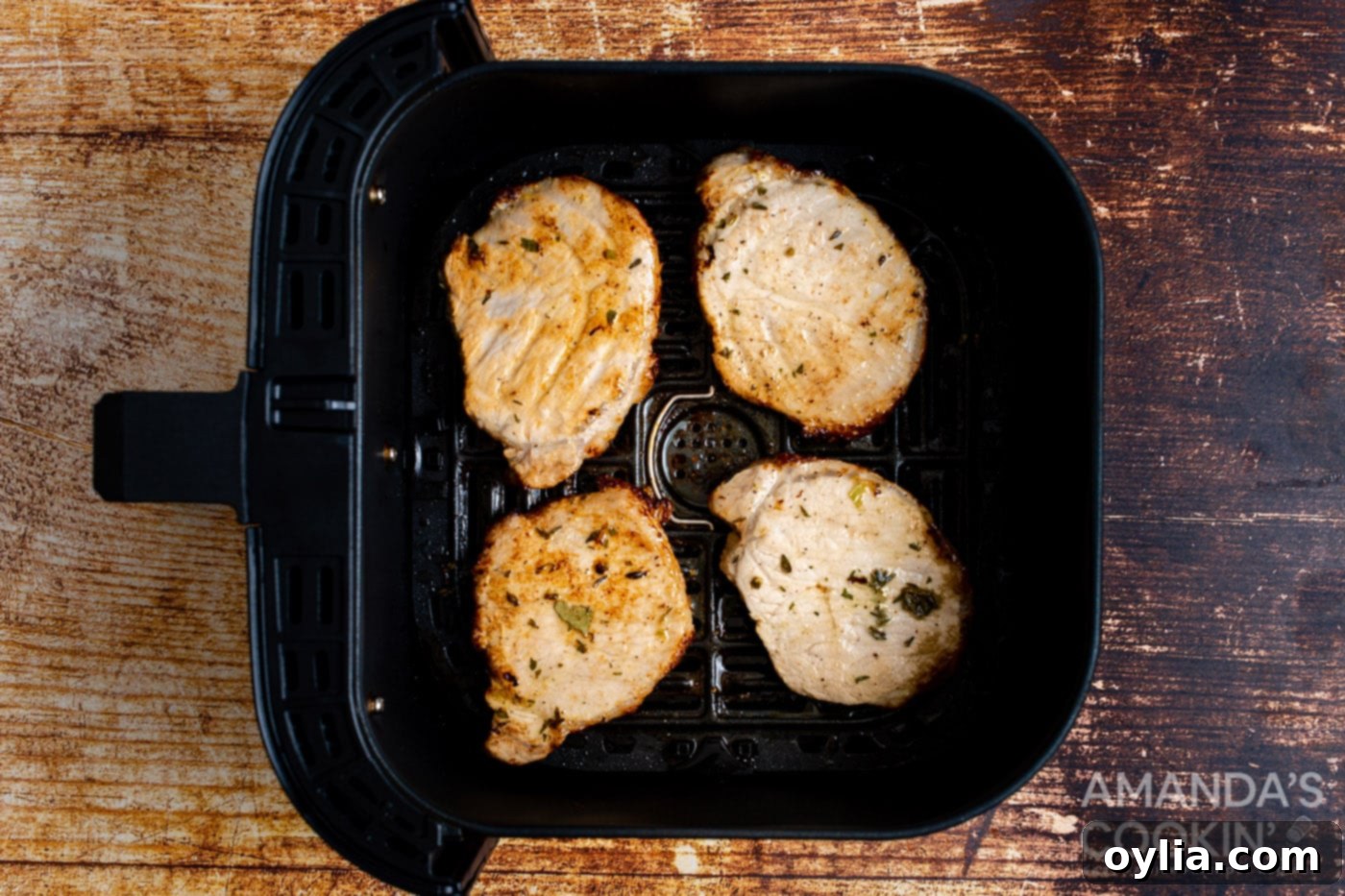 pork chops in the air fryer