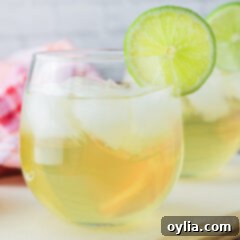 Zesty Spirit 9 Spiked Limeade, a refreshing summer cocktail