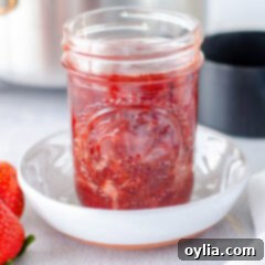 Jar of Strawberry Jam