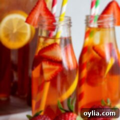 strawberry sweet tea