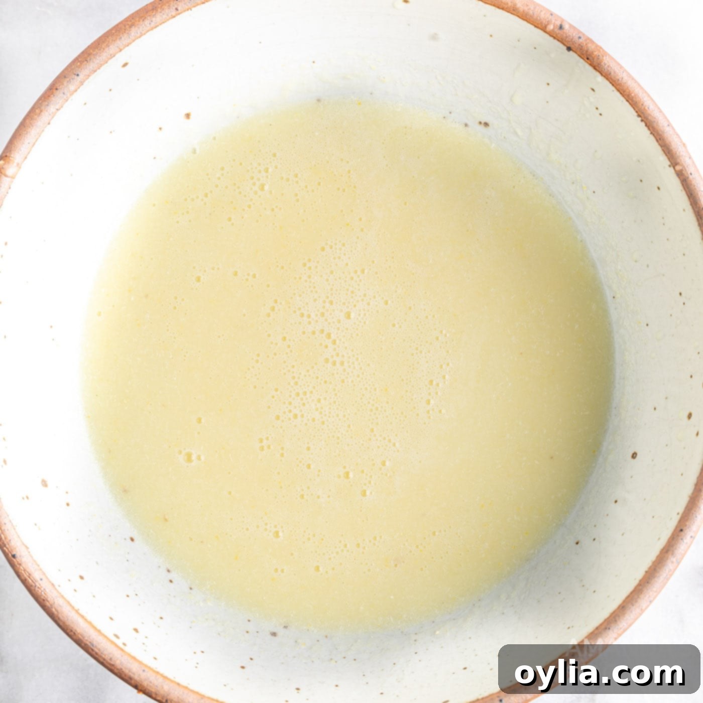 lemonade in a bowl