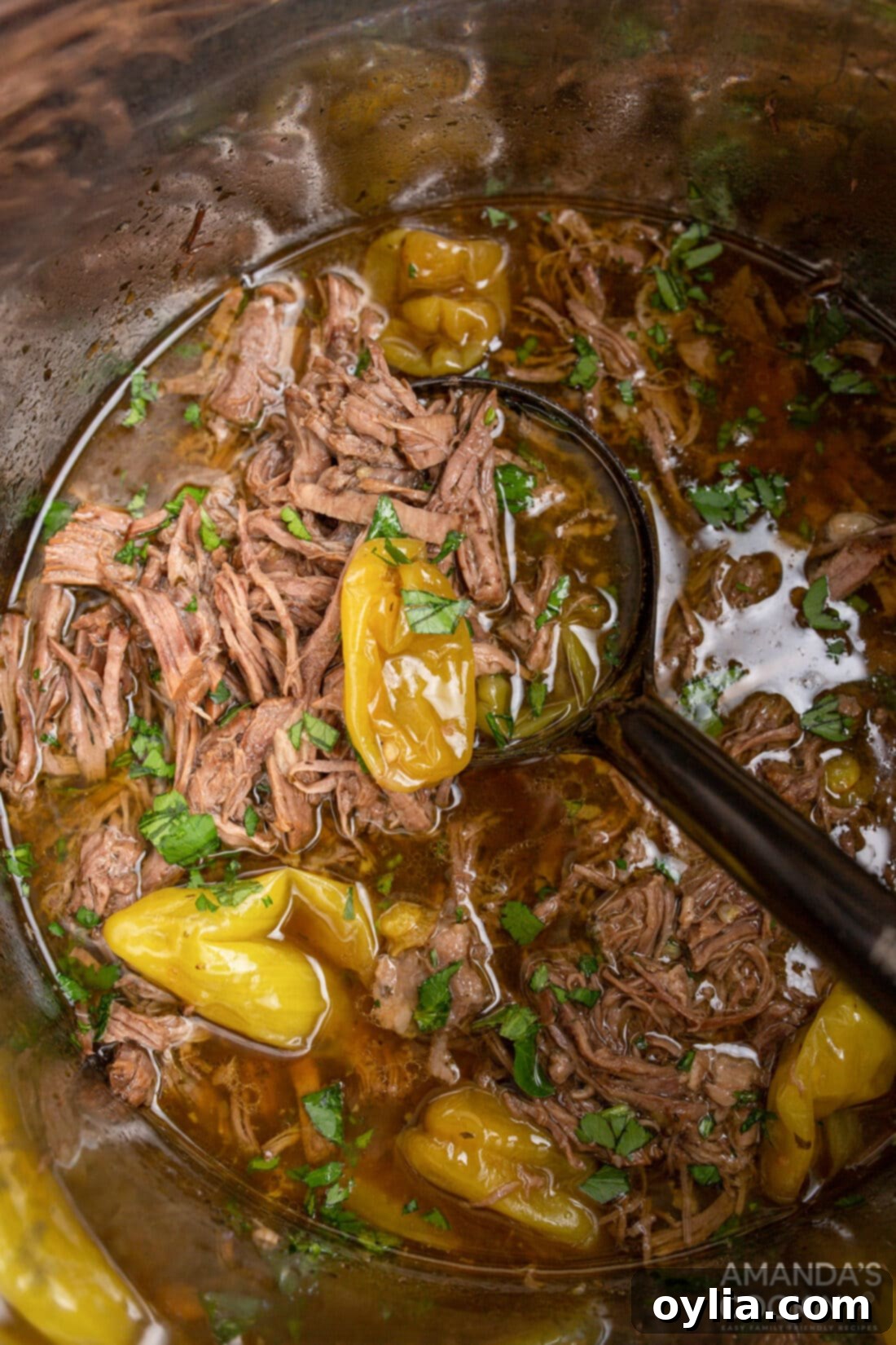 Instant Pot Mississippi Pot Roast