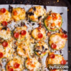 Zucchini Pizza Bites