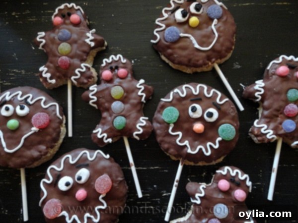 Festive Rice Krispy Treat Gingerbread Men for Christmas gatherings