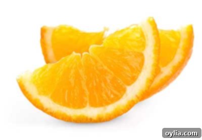 Bright, juicy oranges, a rich source of Vitamin C