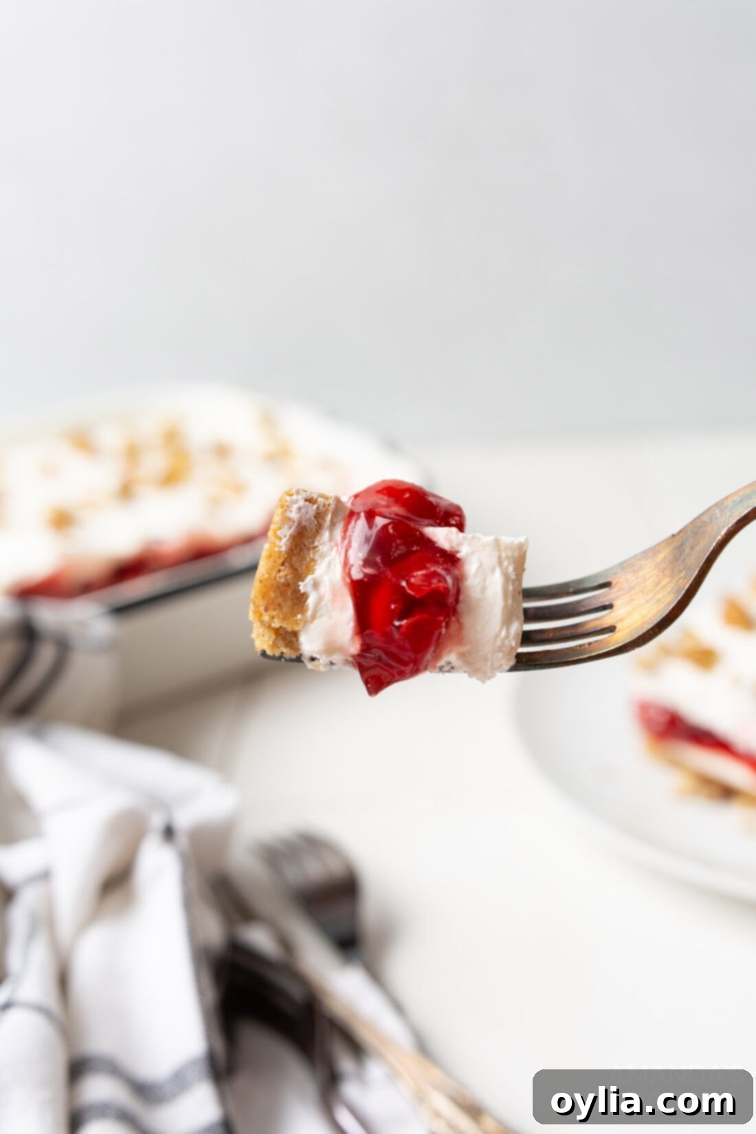 Velvet Cherry Dream 8 fork of cherry lush dessert