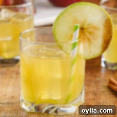 Cinnamon Applesauce Cocktail