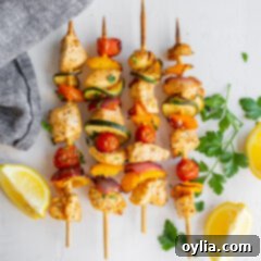 Air Fryer Chicken Kabobs