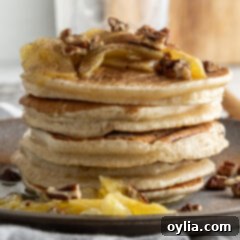 Fluffy Apple Pancakes 12 stack of Apple Pancakes