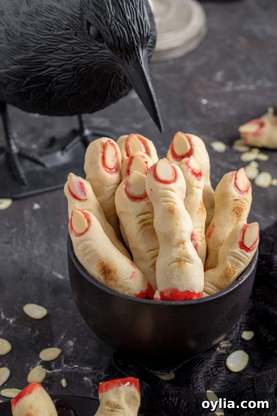 Hag's Handiwork 2 Witch Fingers in a dish