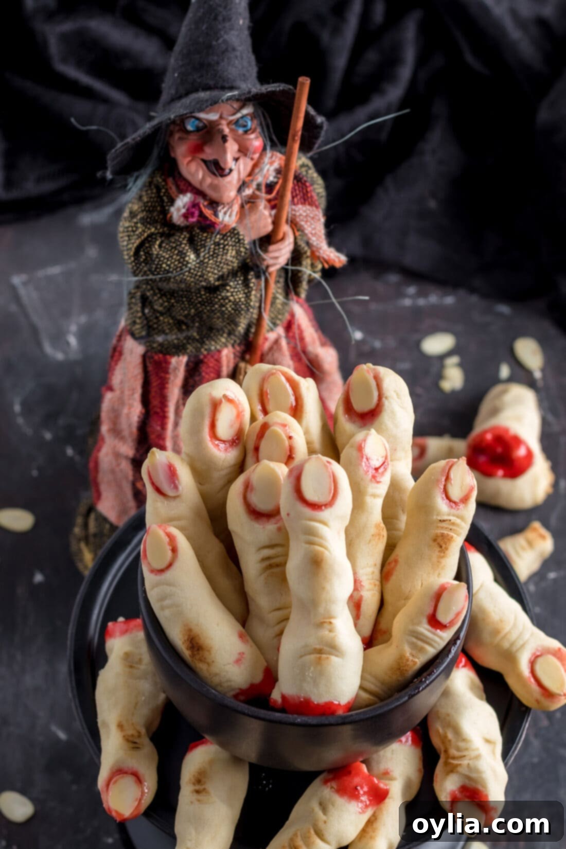 Hag's Handiwork 17 Witch Fingers in a dish