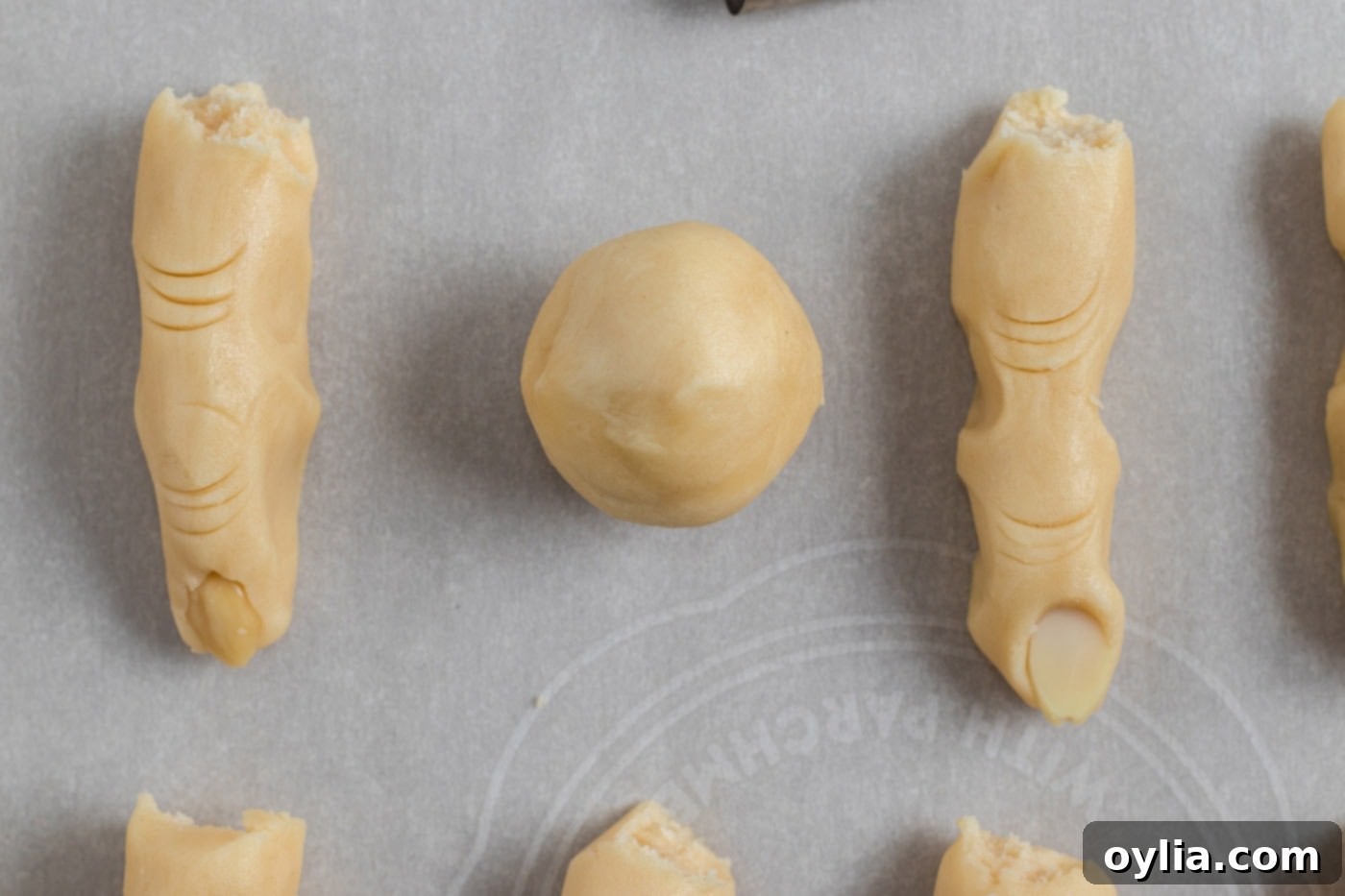 cookie dough ball