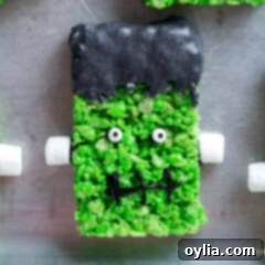 Monster Mash Krispie Treats 17 Frankenstein Rice Krispie Treats