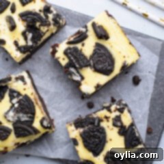 Oreo Cheesecake Brownies