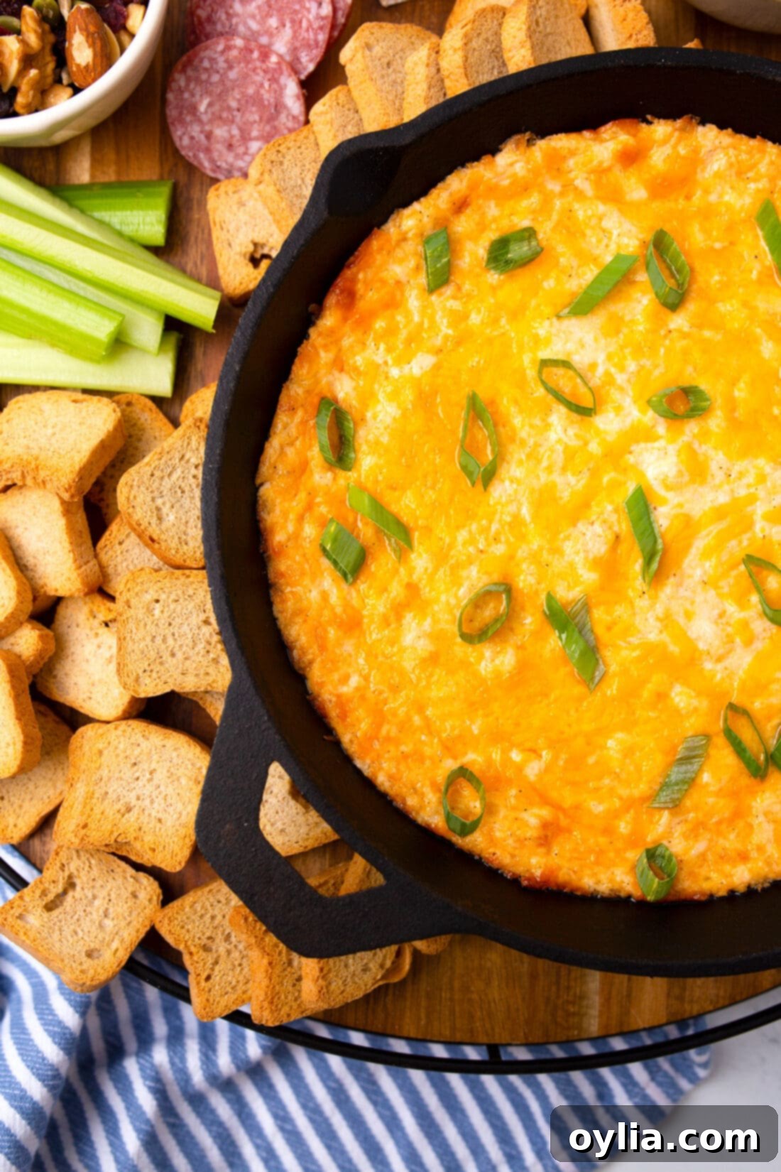 Ultimate Crab Dip 2 Crab Dip in a skillet