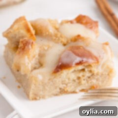 slice of Bread Pudding