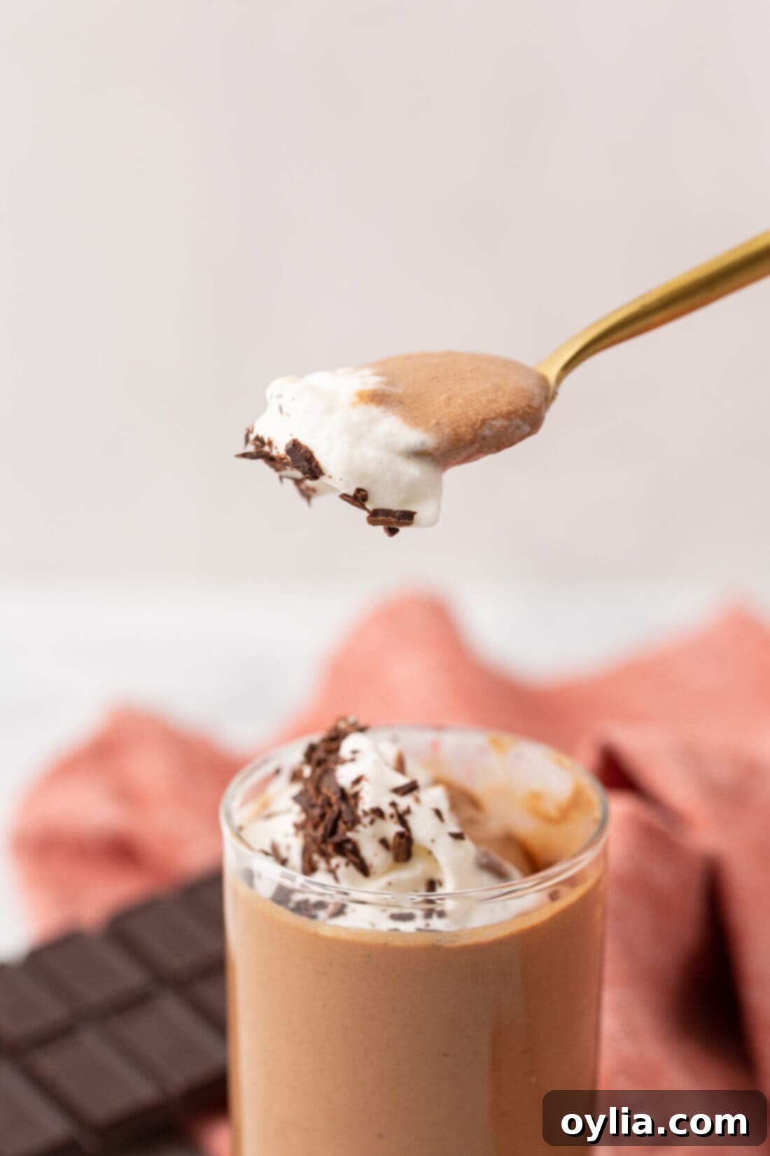 Velvety Chocolate Dream 3 spoon of Chocolate Mousse