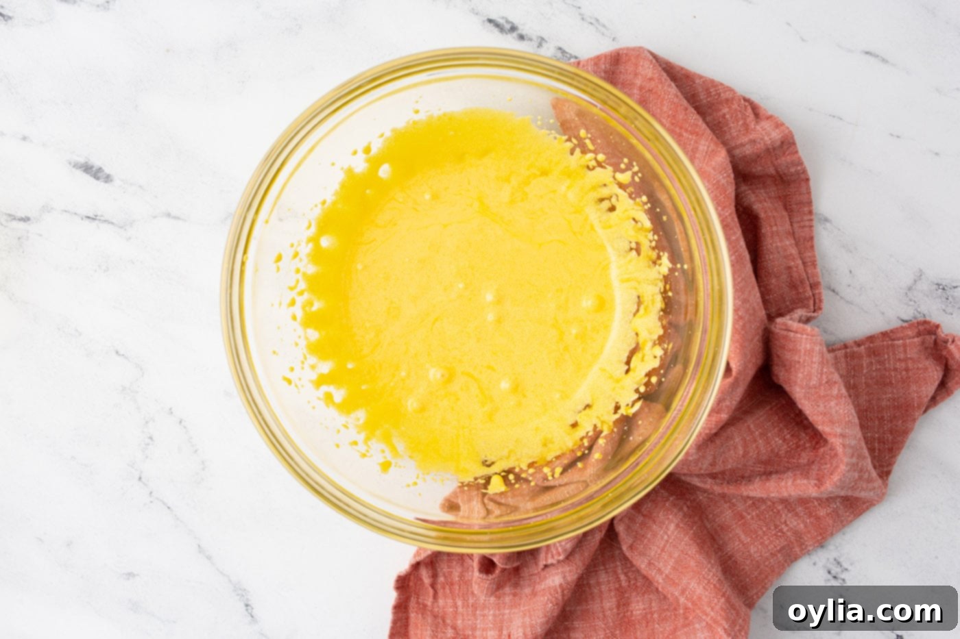 Velvety Chocolate Dream 5 egg yolk and sugar in a mixing bowl whipped