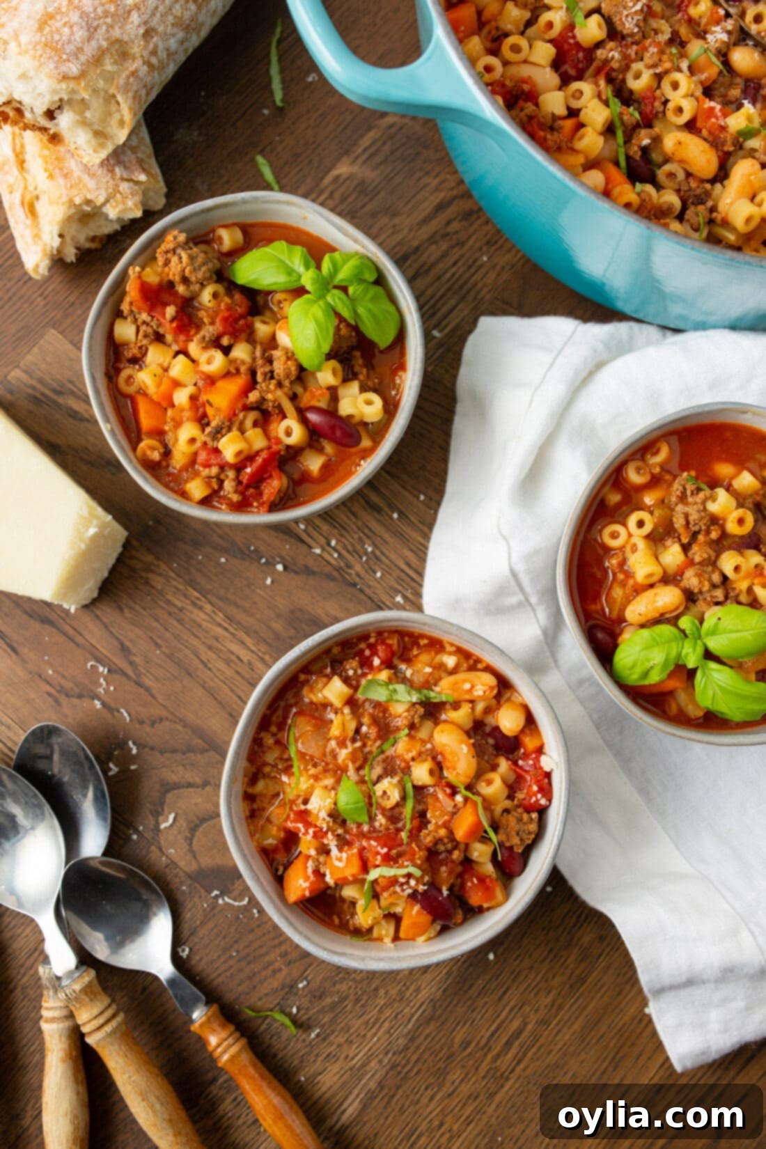 Hearty Italian Pasta & Beans 8 bowls of Pasta Fagioli