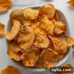 Air Fryer Sweet Potato Chips