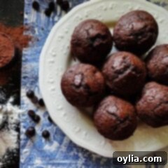 Starbucks Hot Cocoa Chocolate Chip Muffins - A delicious way to use up leftover hot cocoa mix!