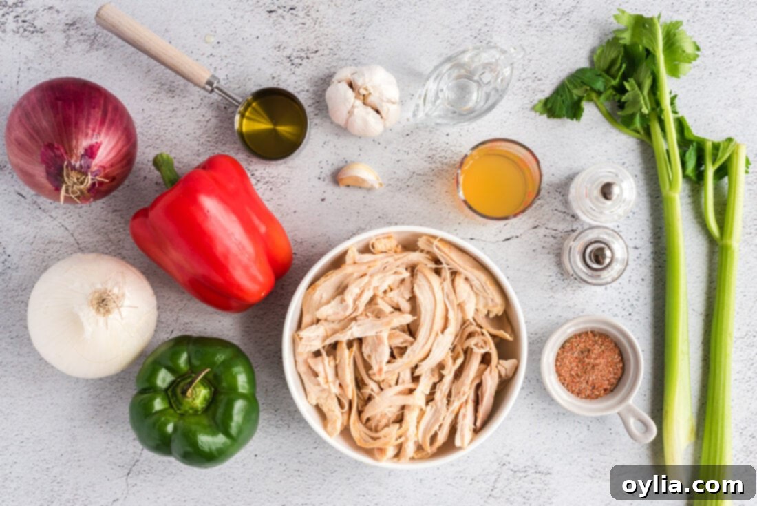 Zesty Cajun Chicken Salad 4 Cajun Chicken Salad ingredients