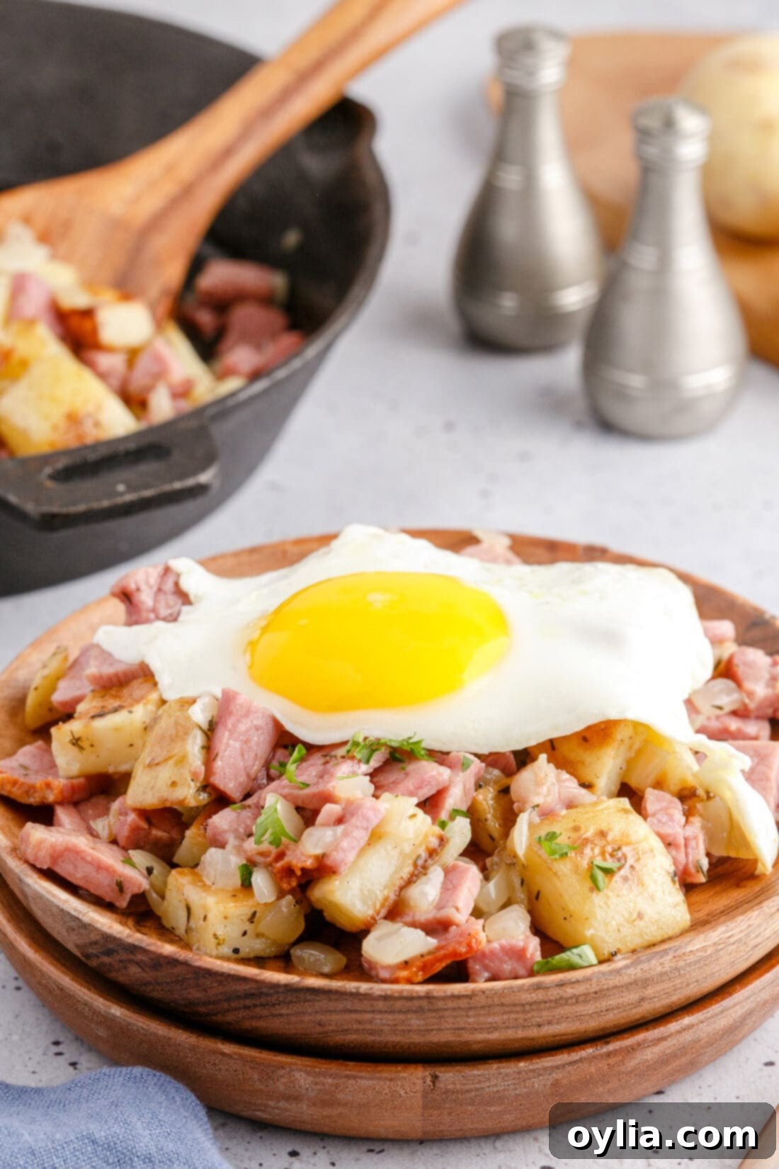 egg on Corned Beef Hash