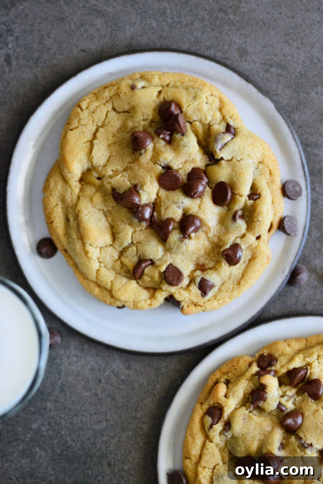cookie on plate