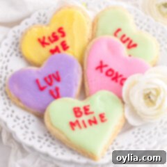Sweet Talk Cookies 13 Conversation Heart Cookies