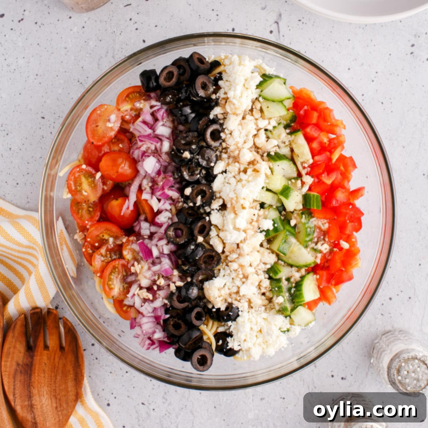 chopped veggies in a bowl