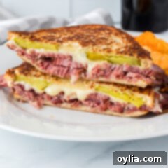 Grilled Corned Beef Sandwich
