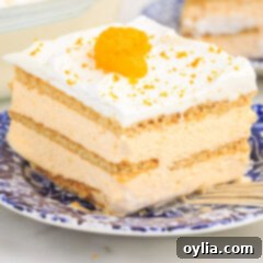 Orange Icebox Cake
