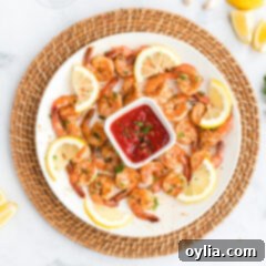 Sauteed Shrimp with garlic butter and parmesan
